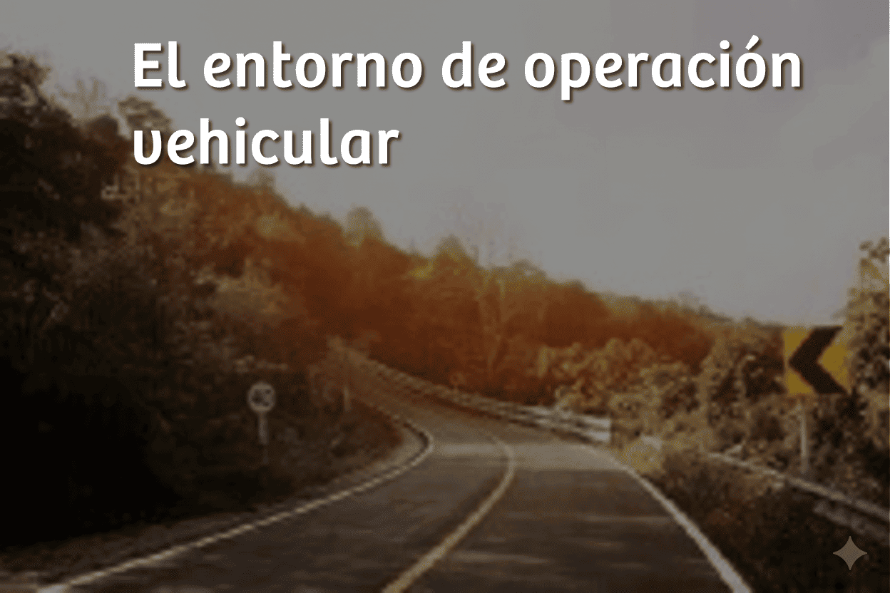 El entorno de operación vehicular